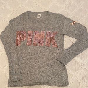 Pink long sleeve tshirt